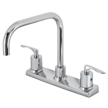 Kingston Brass FB2141SVL Centerset Kitchen Faucet, Polished Chrome FB2141SVL